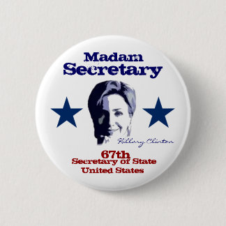 Bóton Redondo 5.08cm Senhora secretário