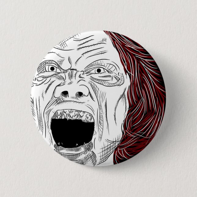 Bóton Redondo 5.08cm Senhora Sorte (Frente)