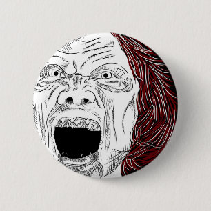 Bóton Redondo 5.08cm Senhora Sorte