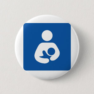 Bóton Redondo 5.08cm Sensibilização para a amamentação