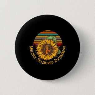 Bóton Redondo 5.08cm Sensibilização para a esclerose múltipla