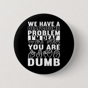 Bóton Redondo 5.08cm Sensibilização para a linguagem gestual 16