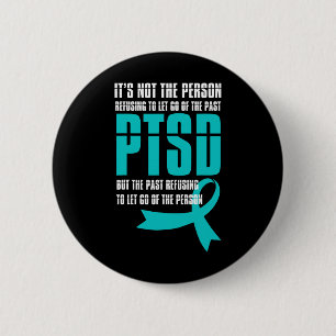 Bóton Redondo 5.08cm Sensibilização Ptsd Mês de Ir Apoiar Veteranos Men