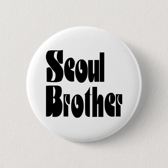 Bóton Redondo 5.08cm Seoul Brother (Frente)