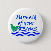 Sereia De Seus Sonhos (Azul)