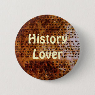 Bóton Redondo 5.08cm Série Gift do ESCREVENDO CUNEIFORME SUMERIANO