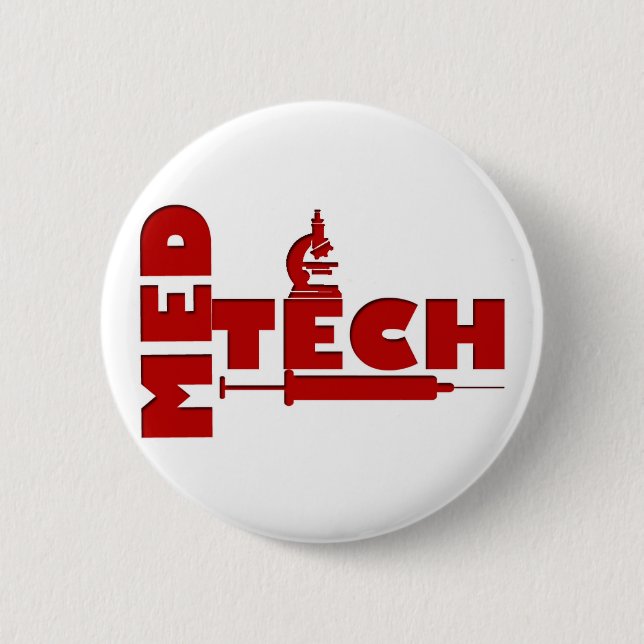 BÓTON REDONDO 5.08CM SERINGA DE MICROSCÓPIO TECNOLÓGICO MED (TECNOLOGIS (Frente)