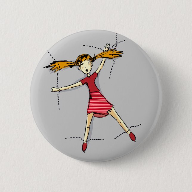 Bóton Redondo 5.08cm Sewn sobre (Frente)