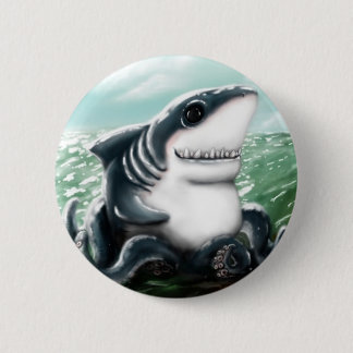 Bóton Redondo 5.08cm Sharktopus