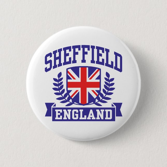 Bóton Redondo 5.08cm Sheffield (Frente)