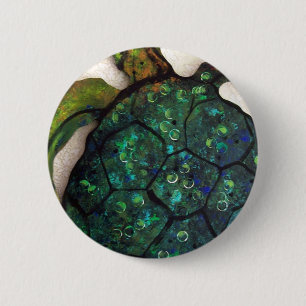 Bóton Redondo 5.08cm Sheldon a tartaruga de mar