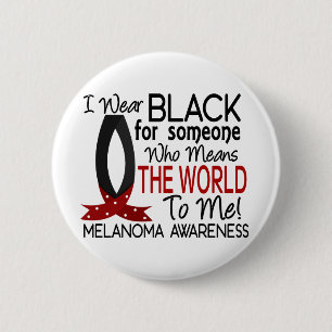 Bóton Redondo 5.08cm Significa-me o mundo melanoma