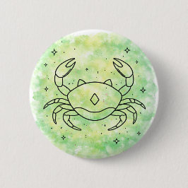 Bóton Redondo 5.08cm Signo de Câncer