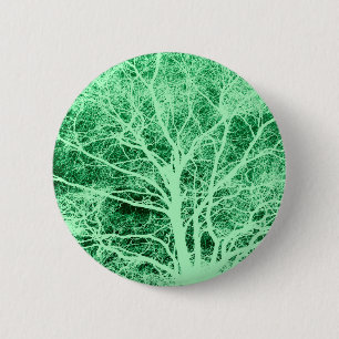 Bóton Redondo 5.08cm Silhueta verde