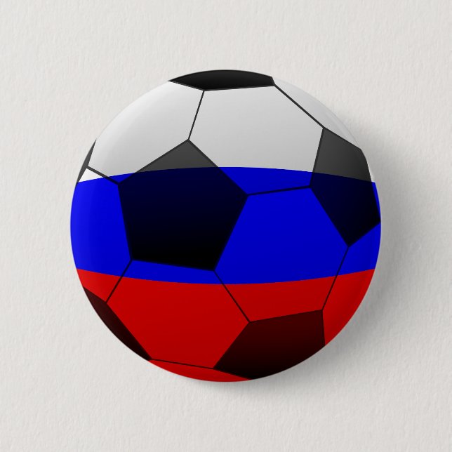 BÓTON REDONDO 5.08CM SÍMBOLO DE FUTEBOL 2018 (Frente)