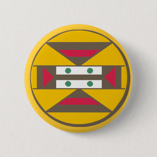 Bóton Redondo 5.08cm Símbolo escudo áfrica shield africa