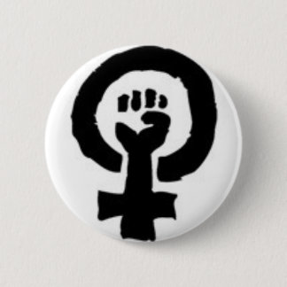Bóton Redondo 5.08cm Símbolo feminista