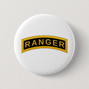 Bóton Redondo 5.08cm Símbolo Militar do Exército RANGER