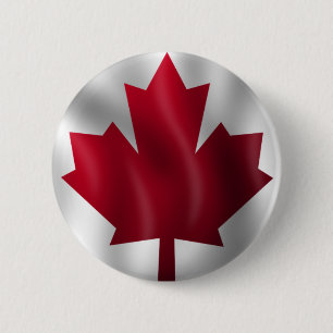 Bóton Redondo 5.08cm Sinalizador Canadá