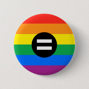 Bóton Redondo 5.08cm Sinalizador de Direitos Gays