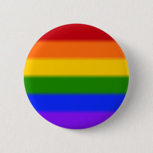 Bóton Redondo 5.08cm Sinalizador de Orgulho gay de queda