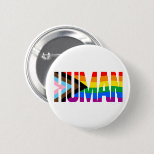 Bóton Redondo 5.08cm Sinalizador do Orgulho da Inclusividade Humana