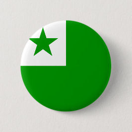 Bóton Redondo 5.08cm Sinalizador Esperanto