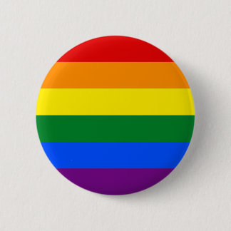 Bóton Redondo 5.08cm Sinalizador LGBT Pride (Arco-Íris)