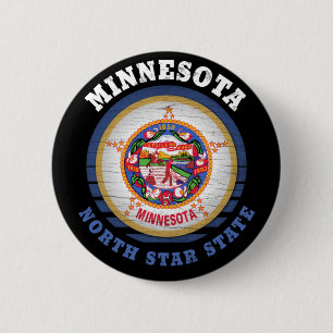 BÓTON REDONDO 5.08CM SINALIZADOR MINNESOTA NORTH STAR