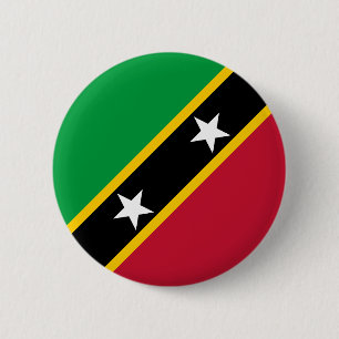 Bóton Redondo 5.08cm Sinalizador santo Kitts e Nevis