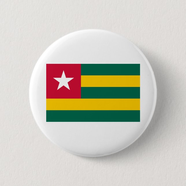 Bóton Redondo 5.08cm Sinalizador Togo (Frente)