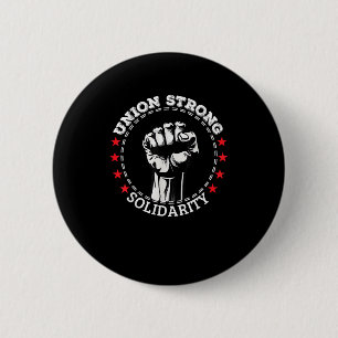 Bóton Redondo 5.08cm Sindicato Solidariedade Forte Sindical Sindicato d