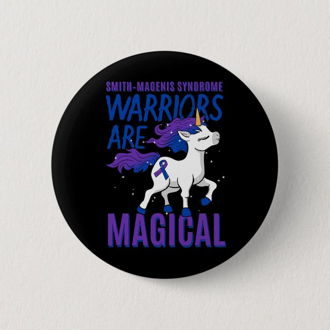 Bóton Redondo 5.08cm Síndrome de Smith-magenis Perturbação do Desenvolv (Frente)