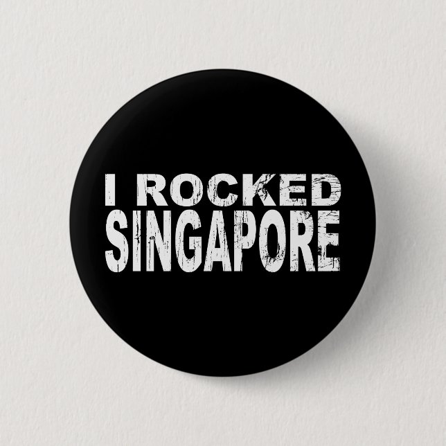Bóton Redondo 5.08cm Singapore Button (Frente)