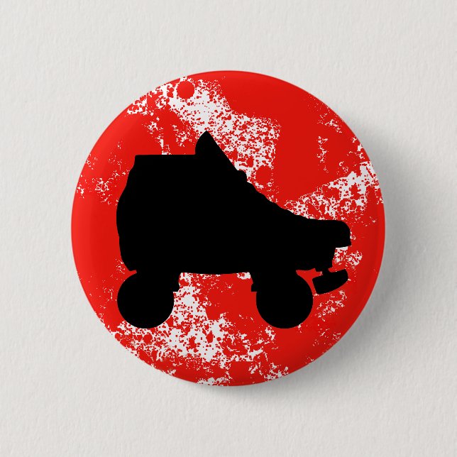 Bóton Redondo 5.08cm skate de rolo (Frente)