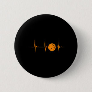 Bóton Redondo 5.08cm Sketbeat Heartbeat Ekg Pulse Esportivo Reproduzind