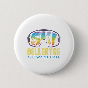Bóton Redondo 5.08cm Ski Belleayre Férias de Esqui em Nova Iorque
