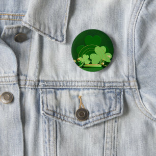 Bóton Redondo 5.08cm SlipperyJoe's Saint Patrick's Day LGBTQIA