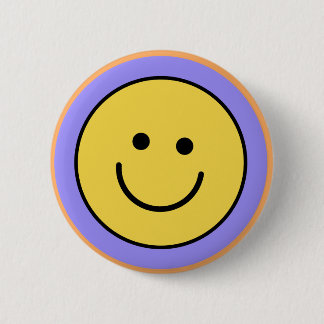 Bóton Redondo 5.08cm Smiley face button