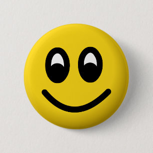 Bóton Redondo 5.08cm smilie