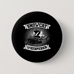 Bóton Redondo 5.08cm Snowcat Snow Groomer Snowboard Mountain Professe