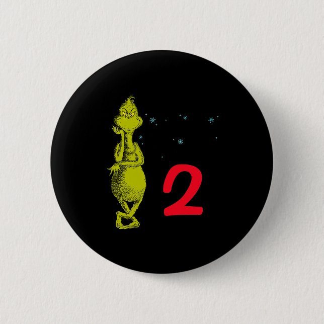 Bóton Redondo 5.08cm Snowflake Birthday Baby  (Frente)