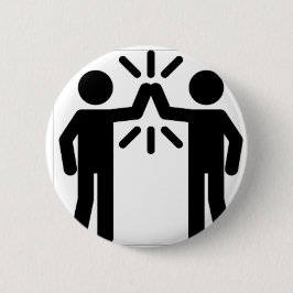 BÓTON REDONDO 5.08CM SNŐWFLAKE MAKER - CRACHÁ DE REPRODUÇÃO