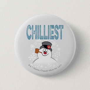 Bóton Redondo 5.08cm Snowman™ congelado Chilliest