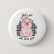 Só uma garota que ama porcos