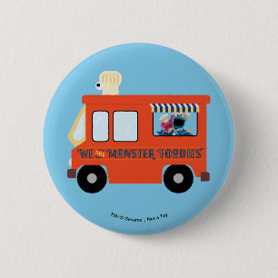 Bóton Redondo 5.08cm Somos Monstros Foodies