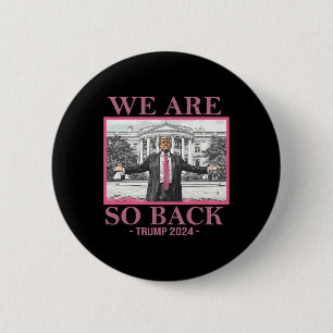 Bóton Redondo 5.08cm Somos Tão Byck Trump 2024
