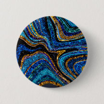 Sparkle Glam Glitter Marble Art azul