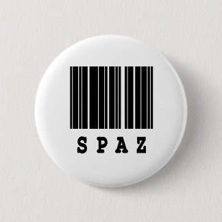 Bóton Redondo 5.08cm spaz barcode design