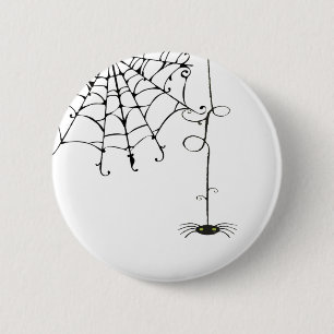 Bóton Redondo 5.08cm Spiderweb BONITO
